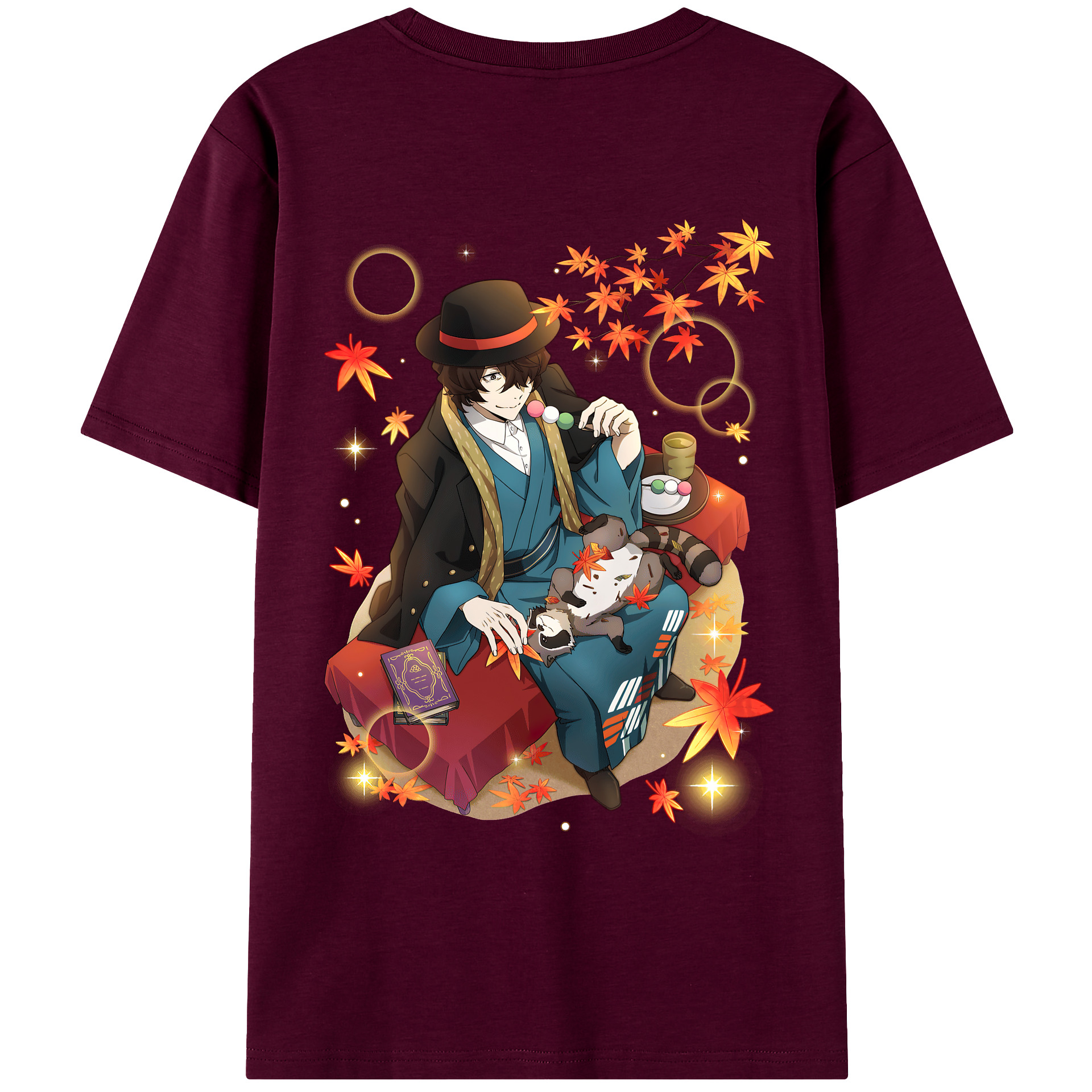 （画像用） 文豪ストレイドッグス Bungo Stray Dogs レディース半袖Tシャツ(バックプリント)